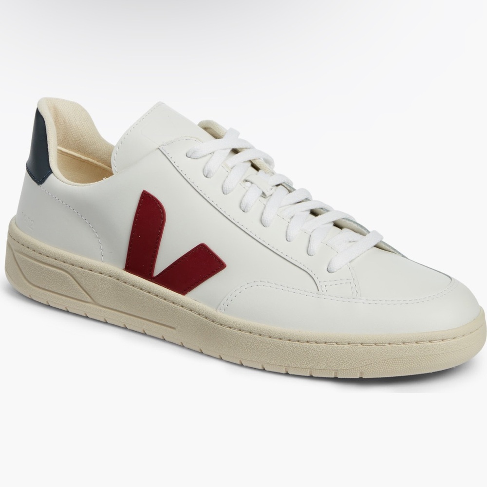 Vera V-12 Low Top White Sneakers